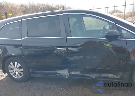 2014 Honda Odyssey Ex z USA, uszkodzony, nr VIN 5FNRL5H4XEB047273